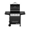 GEORGE FOREMAN GFGBBQ3B Portable 3 Burner Grill Gas BBQ - Black