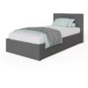 GFW End Lift Ottoman Storage Bed Single Grey