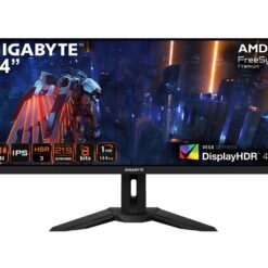 GIGABYTE M34WQ Wide Quad HD 34" IPS LCD Gaming Monitor - Black, Black