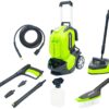 GREENWORKS G40HG Pressure Washer - 135 bar, Green,Black