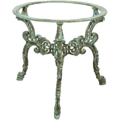 Garden table leg base Solid iron and cast iron structure, ideal for indoors and outdoors. Stone, marble, glass, wood tops