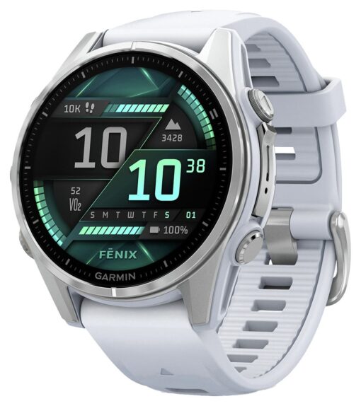 Garmin Fenix 8 43mm Smart Watch - Whitestone