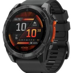 Garmin Fenix 8 51mm Smart Watch - Glass Grey & Black