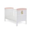 Grace Inspire Cot Bed with Fibre Mattress - Water Colour Rabbit