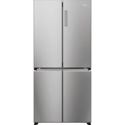 HAIER HCR7818DNMM American-Style Fridge Freezer - Silver, Silver/Grey