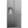 HAIER HCR7918EIMP Fridge Freezer - Platinum Inox, Silver/Grey