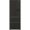 HAIER HFR5719EWPB Fridge Freezer - Slate Black, Black