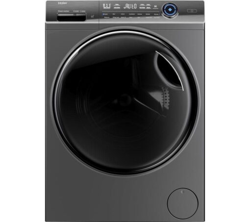 HAIER I Pro Series 7 Plus HW100-B14979S8U1 WiFi-enabled 10 kg 1400 rpm Washing Machine - Black, Black