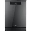 HAIER I Pro Shine 5 XF6B0M3PDA Full-size WiFi-enabled Dishwasher - Graphite, Black