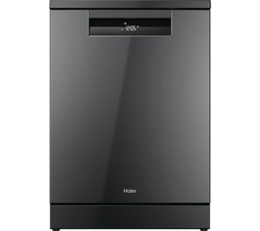 HAIER I Pro Shine 5 XF6B0M3PDA Full-size WiFi-enabled Dishwasher - Graphite, Black