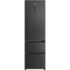 HAIER Series 3 HETR3619ENPB 60/40 Fridge Freezer - Slate Black, Black