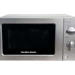 HAMILTON BEACH HB70T20S Compact Solo Microwave - Silver, Silver/Grey