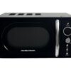 HAMILTON BEACH Retro HB70H20B Compact Solo Microwave - Black, Black