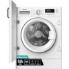 HISENSE 3 Series WD3M841BWI Integrated 8 kg Washer Dryer - White, White