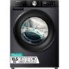 HISENSE 3S Series WF3S1043BB3 WiFi-enabled 10 kg 1400 Spin Washing Machine - Black, Black