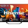 HISENSE 43A7NQTUK Smart 4K Ultra HD HDR QLED TV with Amazon Alexa, Silver/Grey