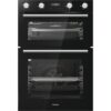 HISENSE BID95211BGUK Electric Double Oven - Black, Black