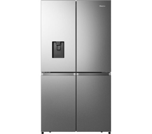 HISENSE PureFlat RQ758N4SWSE Smart Fridge Freezer - Stainless Steel, Stainless Steel