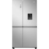 HISENSE PureFlat RS840N4WCE American-Style Smart Fridge Freezer - Stainless Steel, Stainless Steel