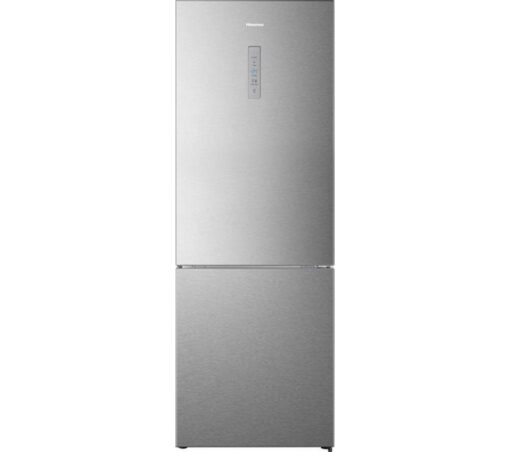 HISENSE RB645N4BIE 60/40 Fridge Freezer - Steel, Silver/Grey