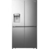 HISENSE RQ760N4SASE American-Style Smart Fridge Freezer - Stainless Steel, Stainless Steel