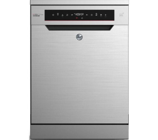 HOOVER H-Dish 500 HF6B4S1PX Full-size Smart Dishwasher - Stainless Steel, Stainless Steel