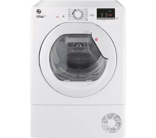 HOOVER H-Dry 300 HLE C9DE NFC 9 kg Condenser Tumble Dryer - White, White