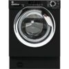 HOOVER H-Wash & Dry 300 Lite HBDS495D1ACBE-80 Integrated 9 kg Washer Dryer, Black