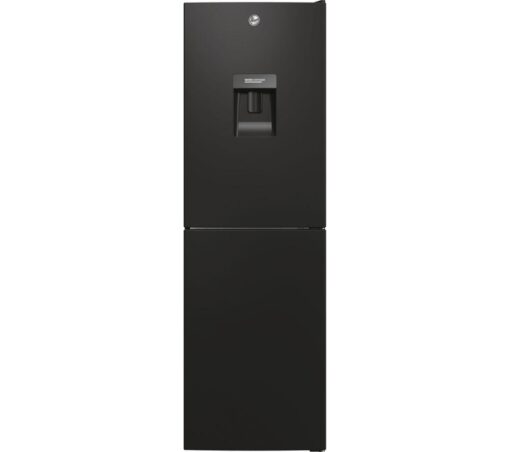 HOOVER HOCT3L517EWBK-1 50/50 Fridge Freezer - Black, Black