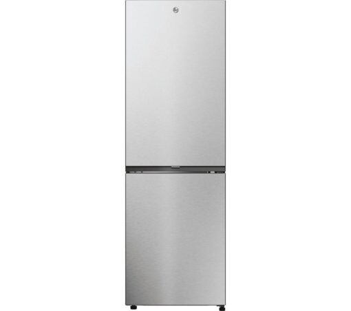 HOOVER HONCQ2T618EXK 60/40 Fridge Freezer - Silver, Silver/Grey