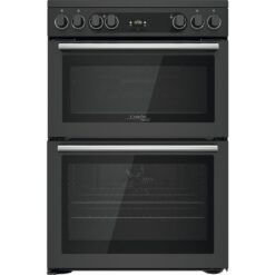 HOTPOINT Cannon Multiflow CD67V9H2CA 60 cm Electric Ceramic Cooker - Anthracite, Black