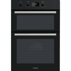 HOTPOINT Class 2 DD2 540 BL Electric Double Oven - Black, Black