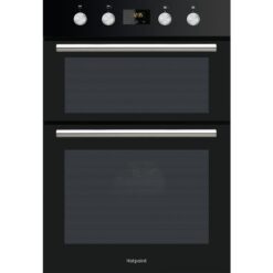 HOTPOINT Class 2 DD2 844 C BL Electric Double Oven - Black, Black