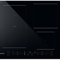 HOTPOINT CleanProtect TB 2560C CPBF 59 cm Electric Induction Hob - Black, Black