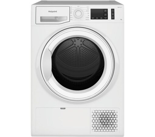 HOTPOINT Crease Care NT M11 92 UK 9 kg Heat Pump Tumble Dryer - White, White