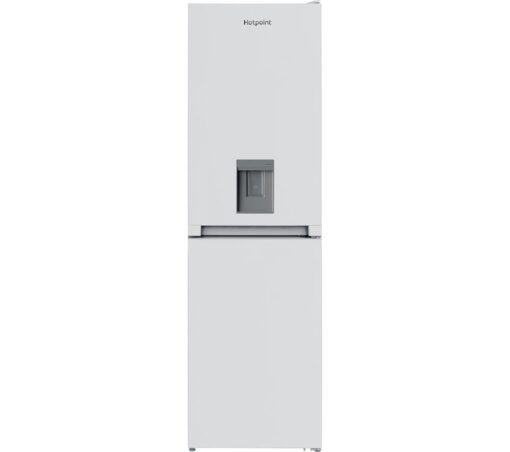 HOTPOINT Frost Free HBNF 55182 W AQUA UK 50/50 Fridge Freezer - White, White