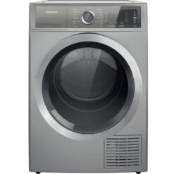 HOTPOINT GentlePower H8 D94SB UK 9 kg Heat Pump Tumble Dryer - Silver, Silver/Grey