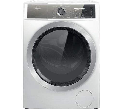 HOTPOINT Gentlepower H7 99 UK 9 kg 1400 Spin Washing Machine - White, White