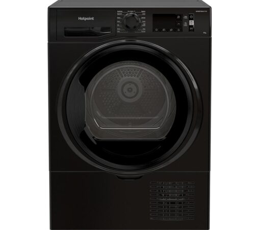 HOTPOINT H3 D91B UK 9 kg Condenser Tumble Dryer - Black, Black