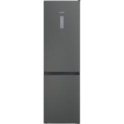 HOTPOINT H7X 93T SK 70/30 Fridge Freezer - Silver Black, Silver/Grey,Black