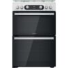 HOTPOINT HD67G02CCW 60 cm Gas Cooker - White, White