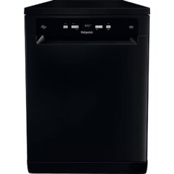 HOTPOINT HFC 3C26 WC B UK Full-size Dishwasher - Black, Black