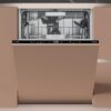 HOTPOINT Hydroforce H8I HT59 LS UK Full-size Fully Integrated Dishwasher