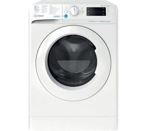 HOTPOINT Innex Steam Push&Go BDE 107436 WV UK 10 kg Washer Dryer - White, White