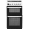 HOTPOINT Multiflow HD5G00CCW/UK 50 cm Gas Cooker - White, Silver/Grey