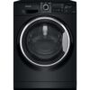 HOTPOINT NDB 9635 BS UK 9 kg Washer Dryer - Black, Black