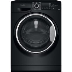 HOTPOINT NDB 9635 BS UK 9 kg Washer Dryer - Black, Black