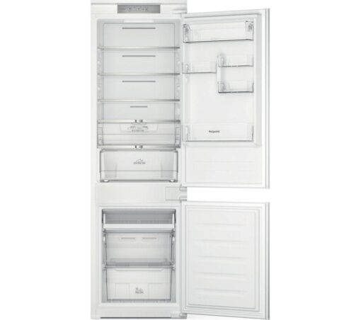 HOTPOINT Total No Frost HTC18 T322 UK Integrated 70/30 Fridge Freezer - Sliding Hinge, White