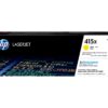 HP 415X Yellow Toner Cartridge, Yellow