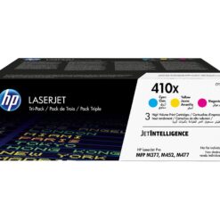 HP Original 410X Cyan, Magenta & Yellow Toner Cartridges - Multipack, Yellow,Magenta,Tri-colour,Cyan